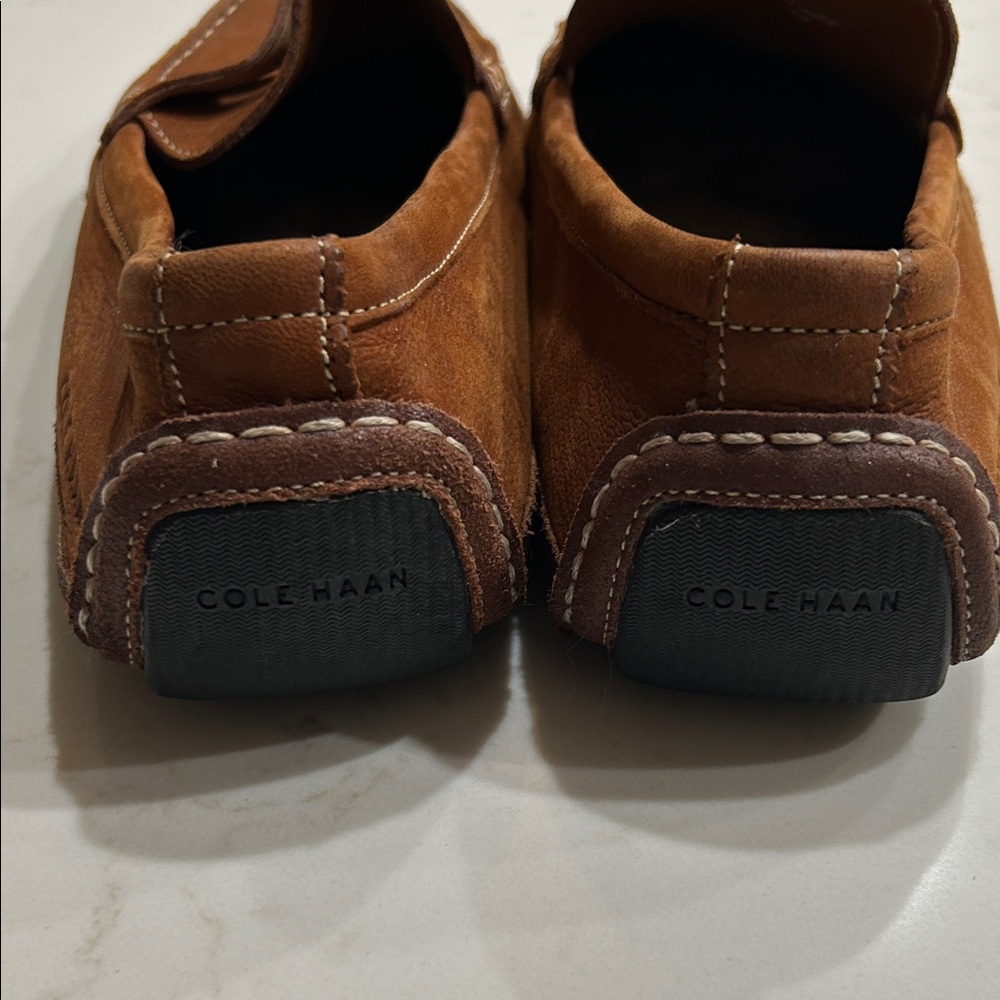 Cole Haan Men's Brown Wyatt Penny Driver Driving Loafers. Size 9 - Picture 3 of 6